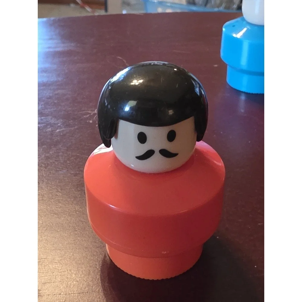 Vintage 1990 Battat Chunky People set of 5